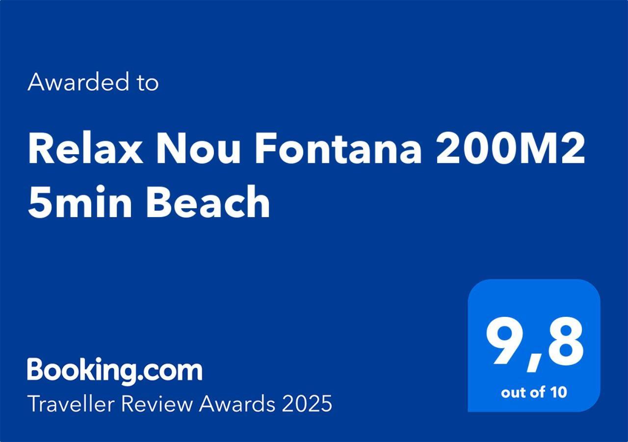 Jávea Relax Nou Fontana 200M2 5Min Beach מראה חיצוני תמונה